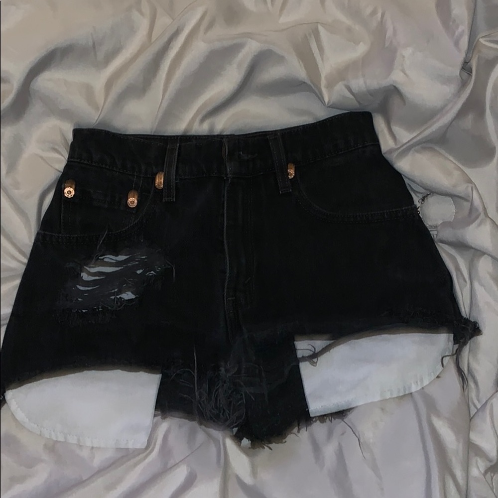 Levi’s high waisted shorts